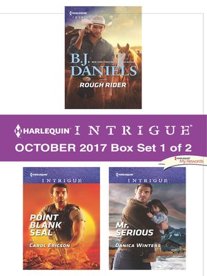cover image of Harlequin Intrigue October 2017--Box Set 1 of 2